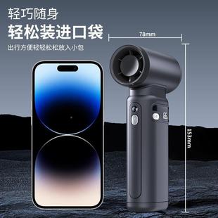 2025手新款 扇随身便携制冷口袋 高暴速力风扇迷你持506涡轮小风式