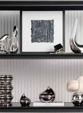 FJO奢华高品质银边系电视壁龛餐柜组现代别墅合酒店列客厅高档摆