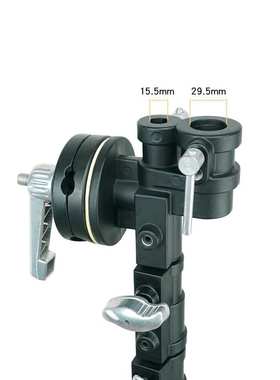 3.3米重型斜臂架电影拍摄片场灯架影视三脚架工作室器材架A5310P