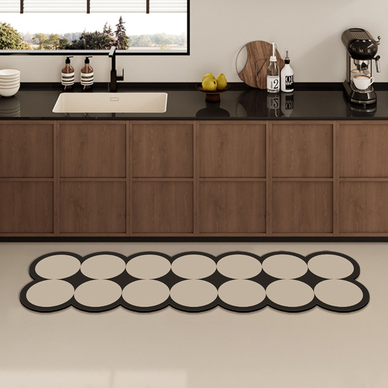 厨房专用硅藻泥地垫防水防油可擦免洗脚垫吸水防滑防脏免清洗地毯,居家布艺,厨房地垫,淘宝优惠券,粉丝福利购,淘宝优惠卷