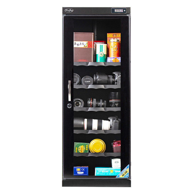 惠通160L防潮柜防潮箱单反相机干燥箱电子防潮箱大号器材防潮柜