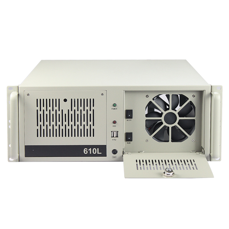 研华IPC-610L工控机箱19寸机架式7槽ATX主板工业自动化电脑4U定制