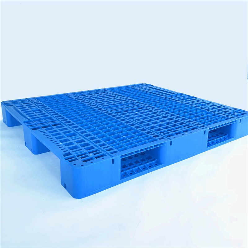 1210网格川字托盘 仓库货架防潮垫板 物流叉车塑胶卡板