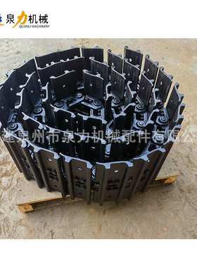 挖掘机FL6ATLS-D9的链条链板承重轮等履带底盘总成