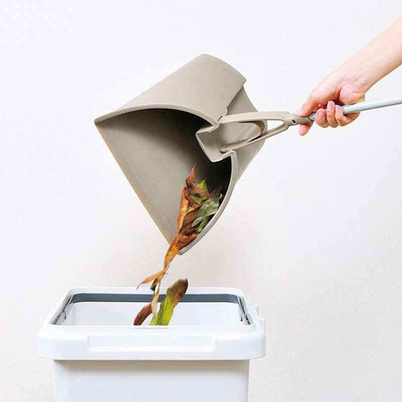 AZUMA进口家用扫把可旋转高品质扫帚天然鬃毛套装无死角簸箕