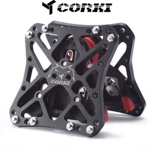 CORKI 锁踏转平踏 山地公路自行车车锁踏锁片 快拆式脚踏脚踏踏板