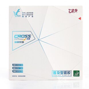 友谊729普及套乒乓球胶皮训练套胶729纵横普及对套粘性反胶蓝海绵