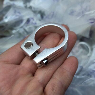 台资大厂31.8MM口径铝合金锁死坐管夹 座管束 座杆夹