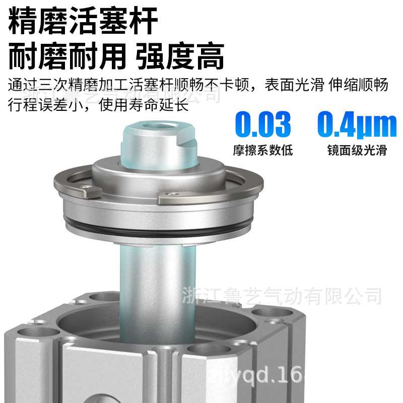 SMC型薄型气缸C55B CD55B32-20-25-40-50-63-80-10-15-30-35-60M