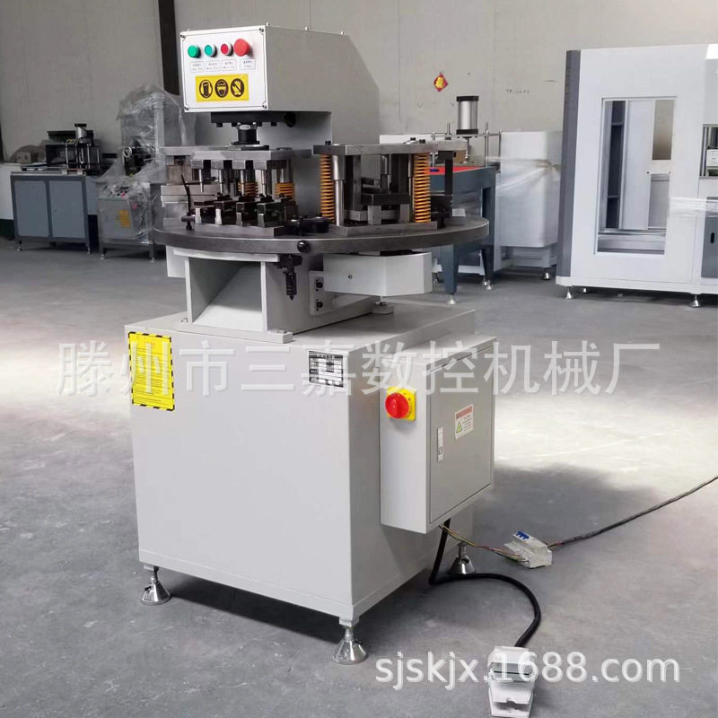 断桥铝门窗50液压冲床 铝合金门窗冲孔机 LYA6-50铝型材压力机