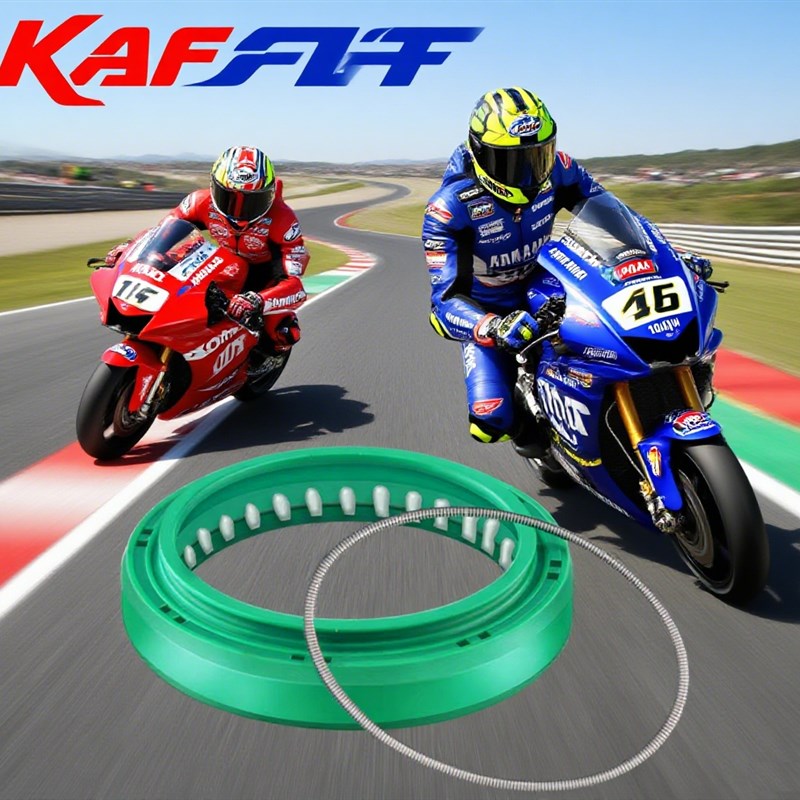 适用99%车e型德国KAF机车高品质前避震器油封前避震油封型号齐全