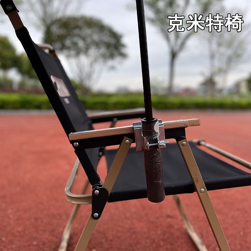 户外摆摊小推车雨伞固定器太阳伞支架遮阳伞固定支架防风小型伞夹