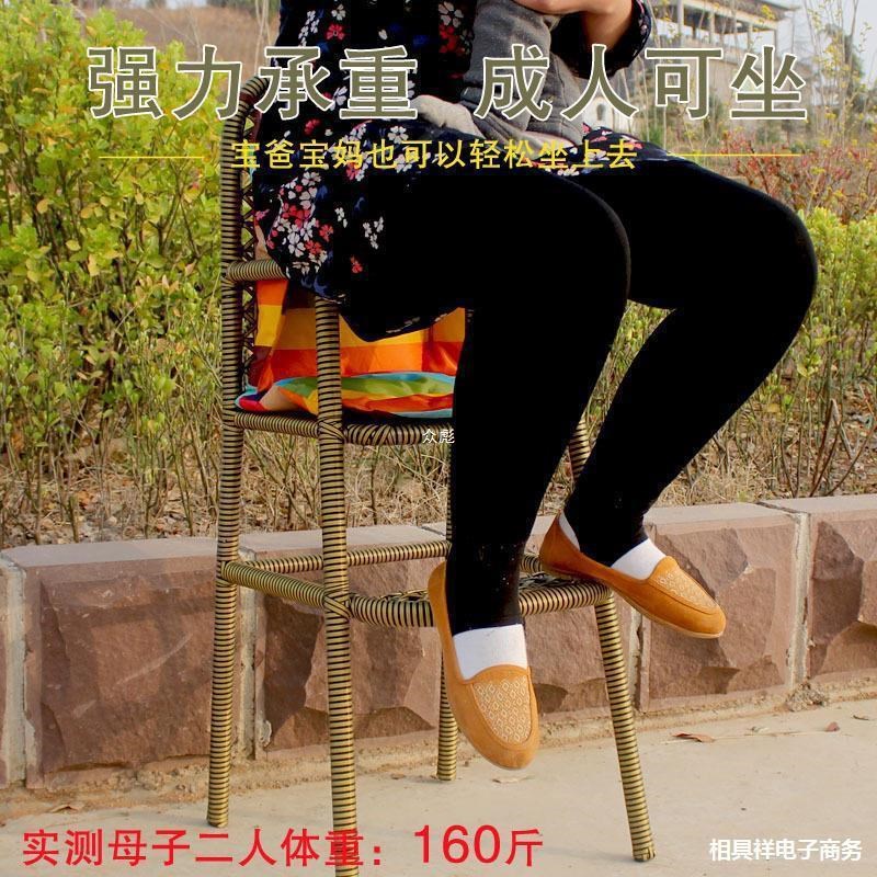 宝宝餐椅藤编酒店饭店餐厅儿童吃饭椅子婴儿座椅小孩餐厅椅子