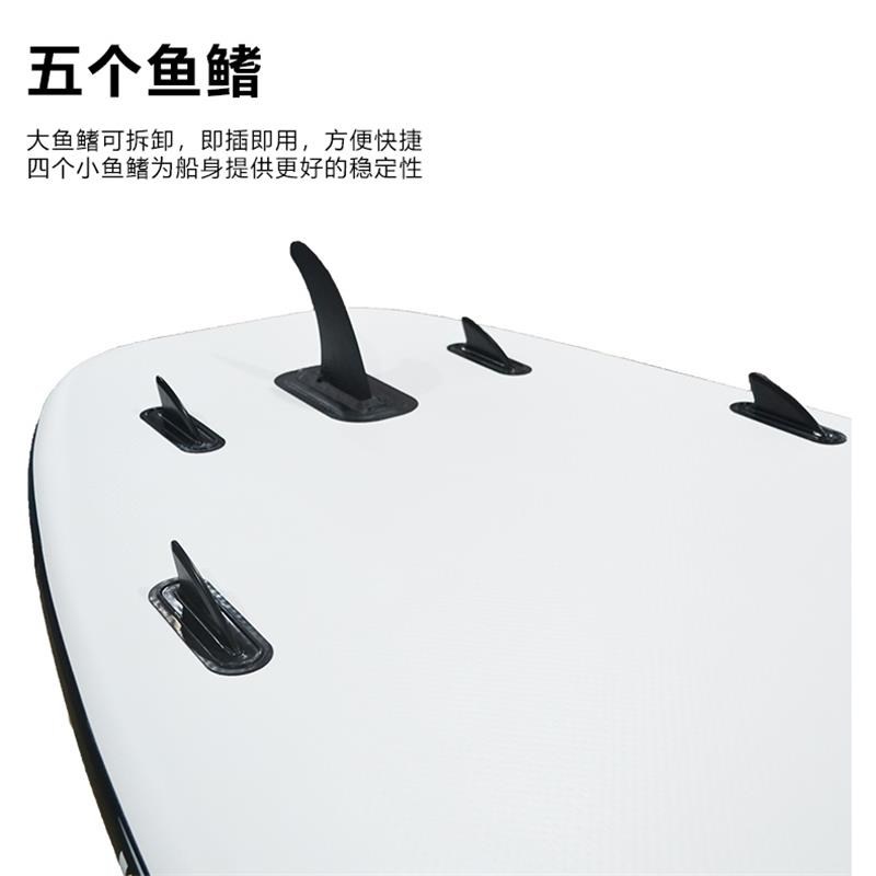 多人团体桨板SUP充气划水板龙板团体团建滑水板冲浪板6人