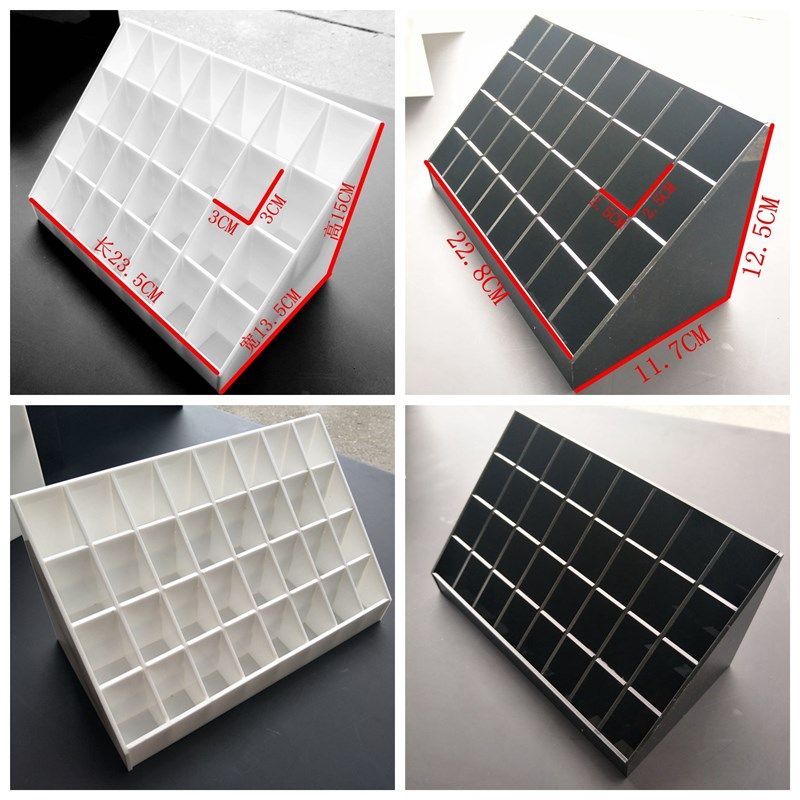 高档 化a妆品货架 水晶 口红展示架 亚克力睫毛膏 美瞳展架 眉笔