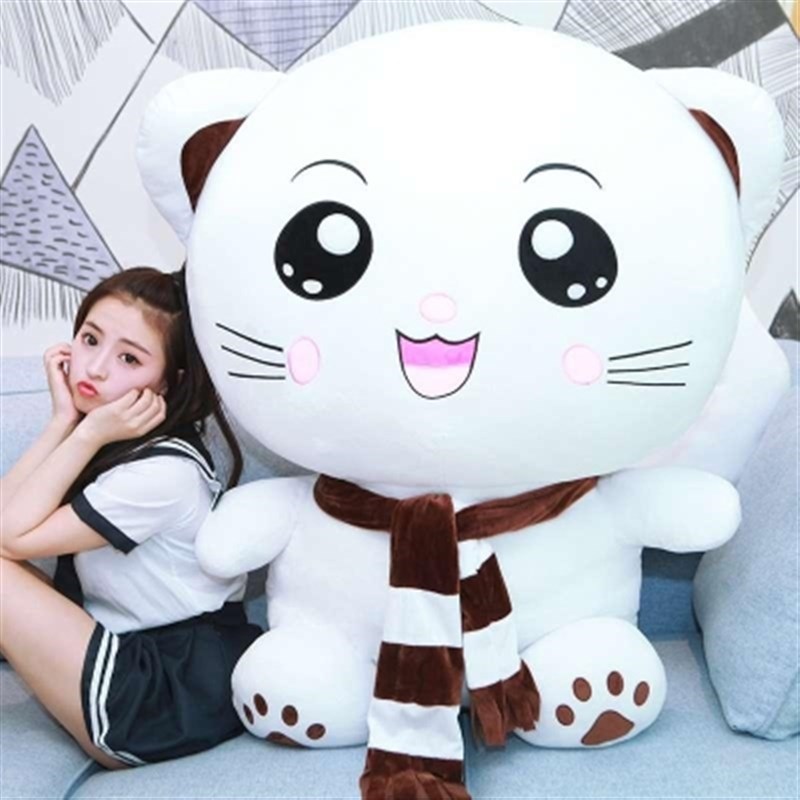 优质大玩偶巨型超大睡觉床上抱枕靠枕可爱卧室娃娃公仔少女卡通猫