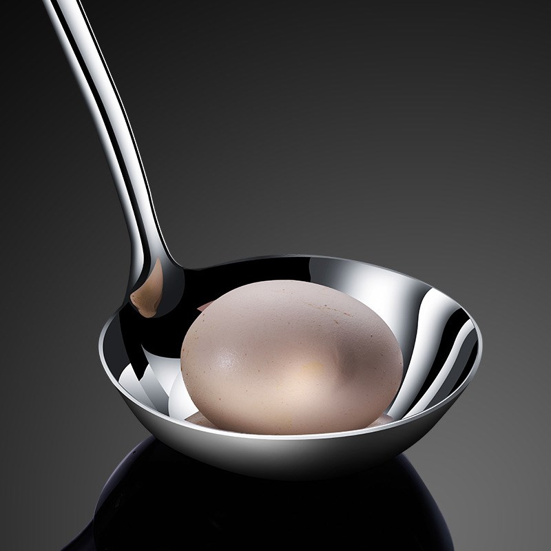 316不锈钢汤勺锅铲家用炒菜铲子乌檀木柄厨房厨具套装大汤壳