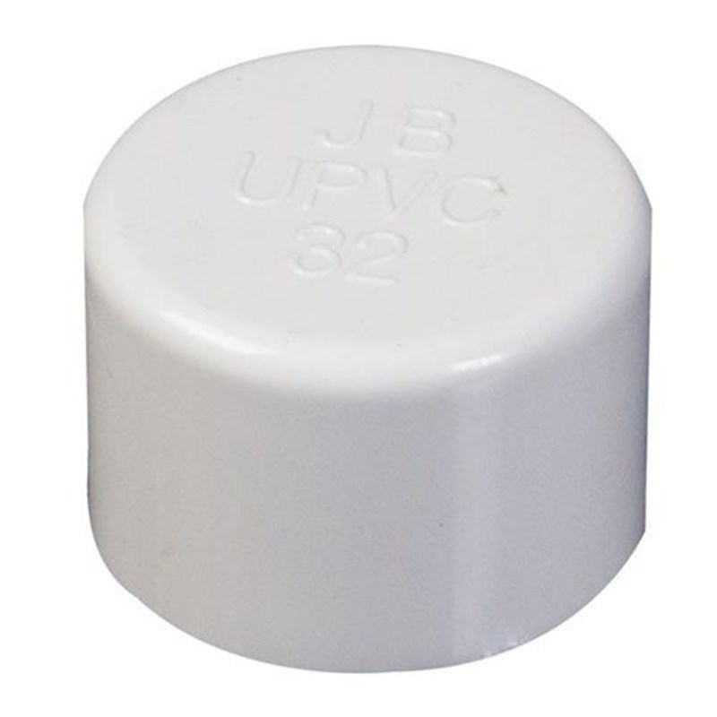 PVC管帽封头管帽盖堵帽堵盖堵塞头水管塑料90 110 125 160 200