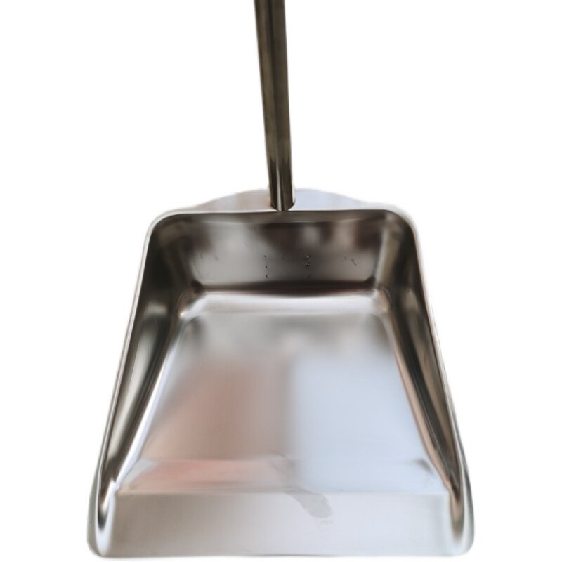 特厚簸箕不锈钢垃圾铲一体成型家用畚斗撮子铁撮箕扫地清洁用品