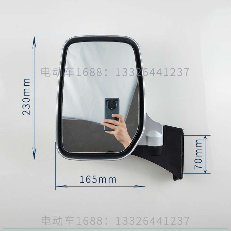 益高玛西尔后视镜后视镜 景点观光车后照镜 绿能达电动巴士后照镜