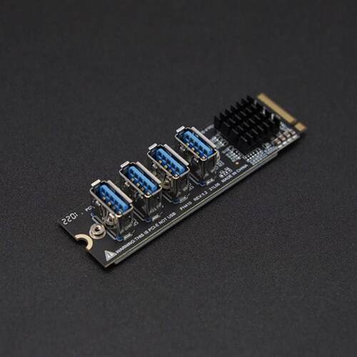M.2 M mKey转PCIEx4扩展卡