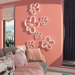 网红卧室装 饰房间布置客厅电视背景墙面摆件床头贴纸挂画自粘阳台