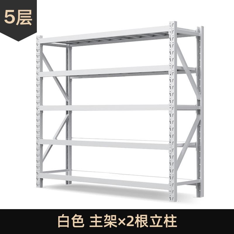新款货架仓储仓库置物架多层黑色家用地下室储藏铁架子阳台置物架