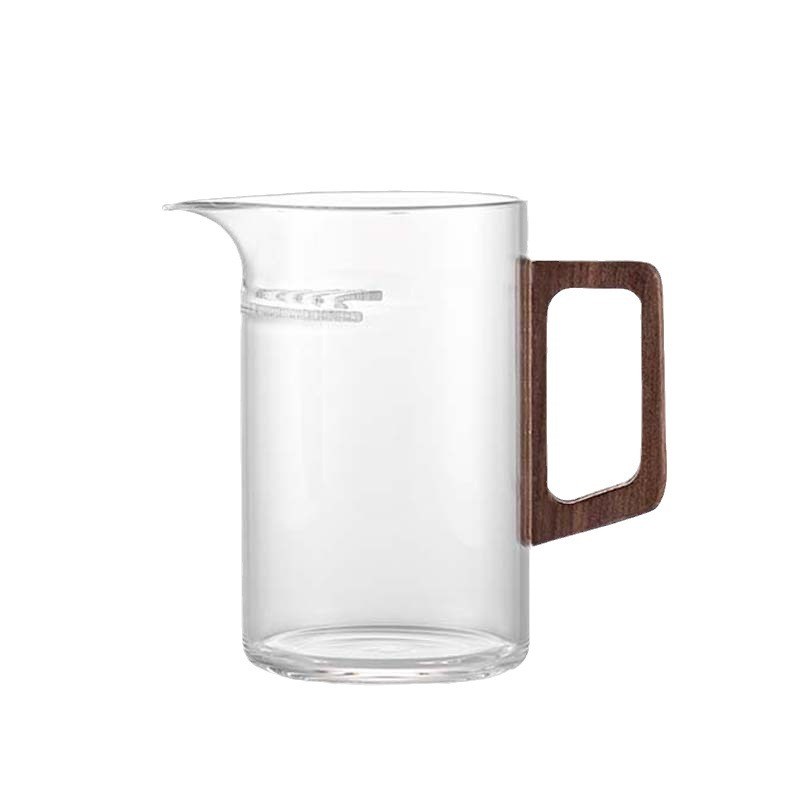 日式耐热玻璃茶壶日式月牙过滤泡茶器茶漏一体公道杯功夫茶具