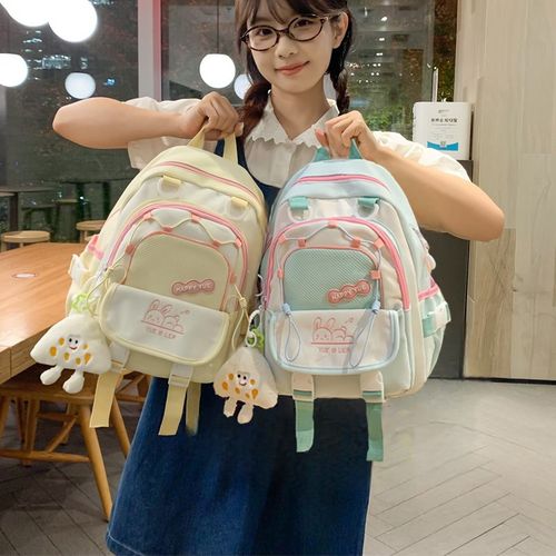 儿童春游研学小背包女孩外出旅游户外双肩包小学生女轻便补课书包