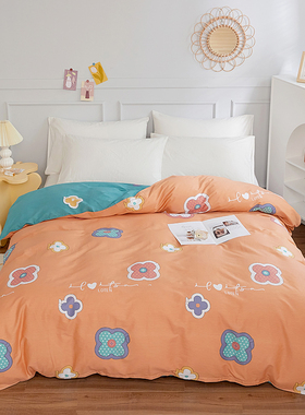 单件纯棉被套全棉斜纹双k人被罩160x210 180x220 200x230 220x240