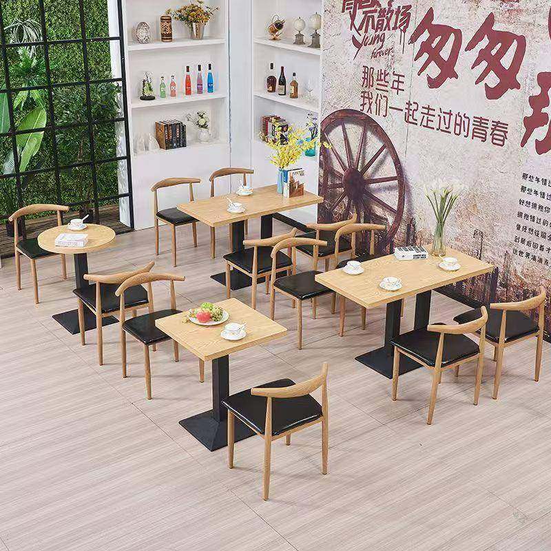 餐店用专用桌子面馆咖啡饭店简约商铁店艺饮餐桌早餐486经济型加