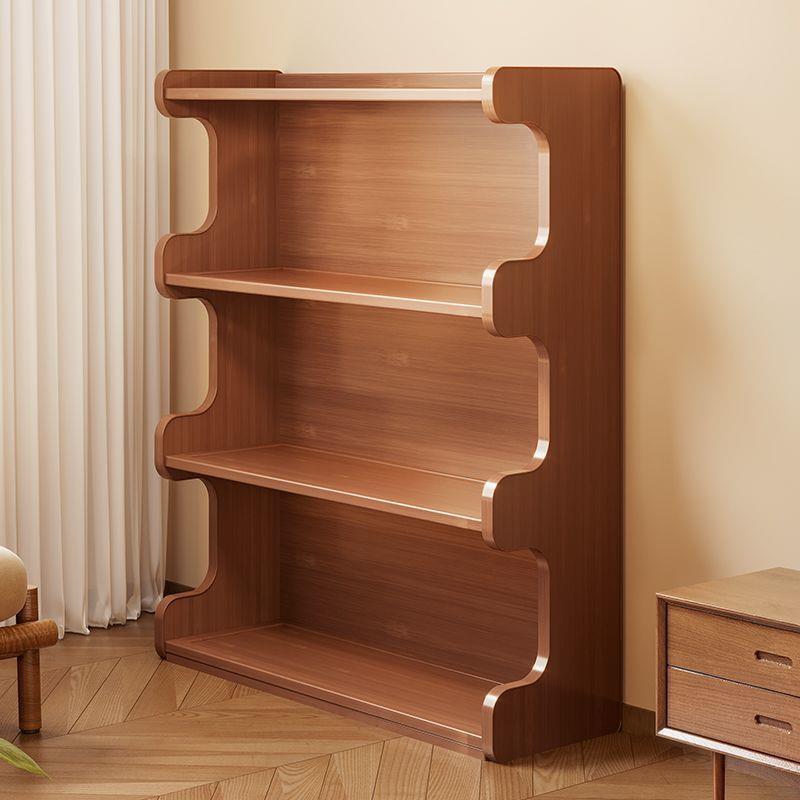 易楠竹货架子置简杂物架多层VBH收纳架落地客厅靠书架家墙用物储