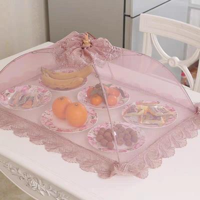 饭菜2罩子盖菜罩02新5款可折叠防蝇厂家直供防虫高档密餐桌罩剩饭