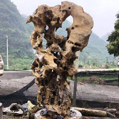 湖石园林观景太湖石观假山流水庭院石施工制作太景石园石料观景景