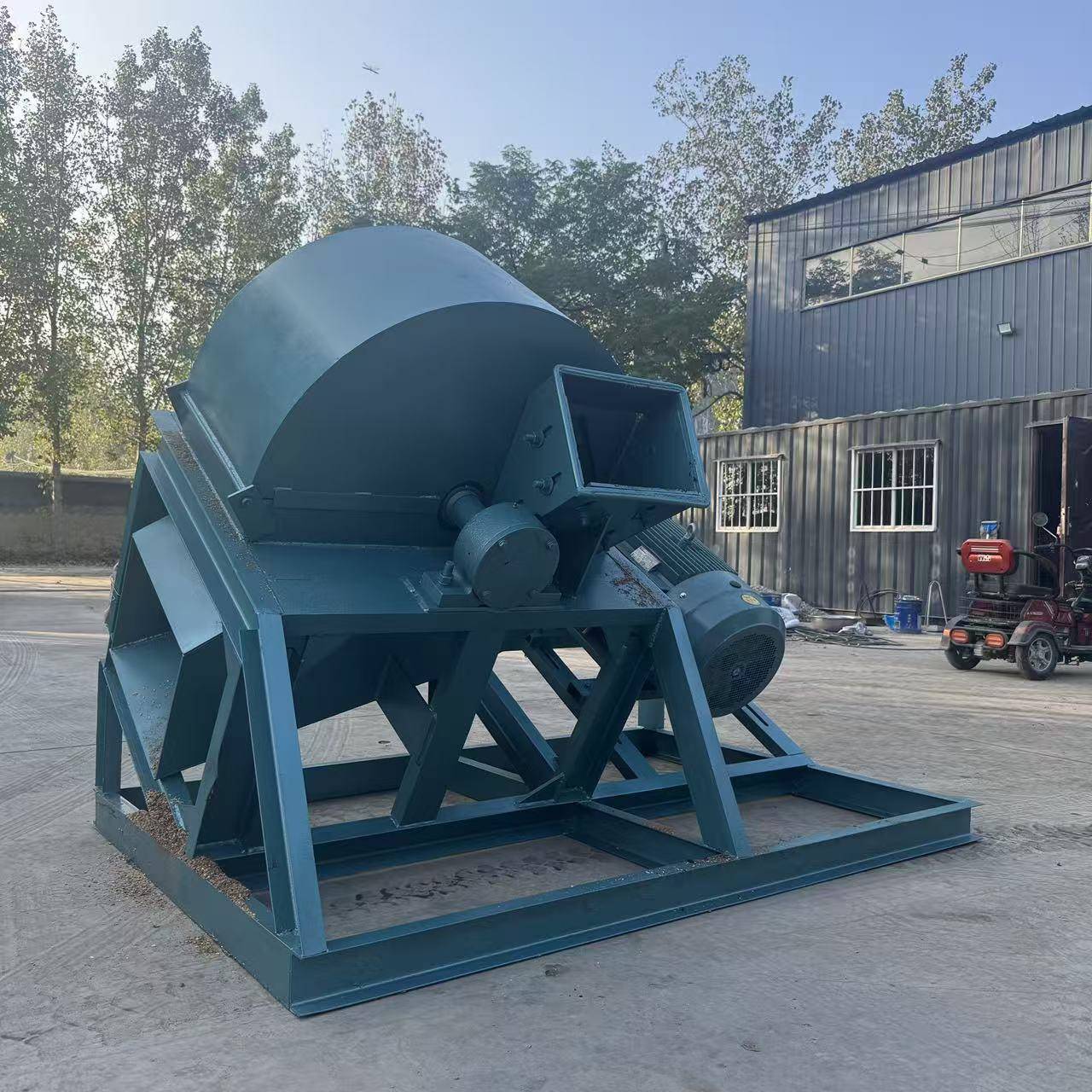 食用菌木材粉碎机废旧家具厂下角料木屑粉碎机园林枝条碎枝机