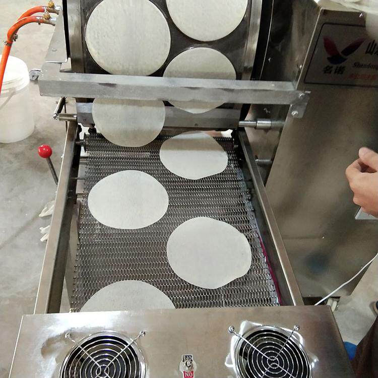 供应北京用烤鸭饼机全自动煎饼机商用春卷皮机蛋皮小卷饼单饼双饼