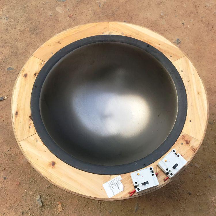 茶叶电炒锅配木托底座 红绿茶炒锅 家用手工炒茶叶锅 茶叶机械