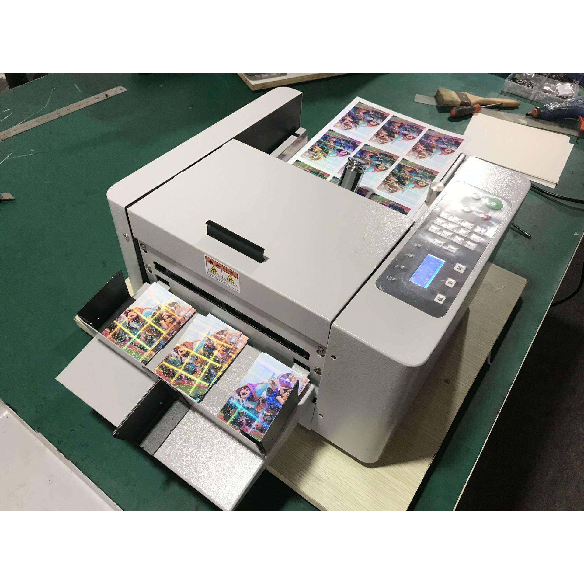A4高速切卡机 全自动名片相片名信片切卡机 Business card cutter
