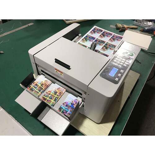 A4高速切卡机 全自动名片相片名信片切卡机 Business card cutter