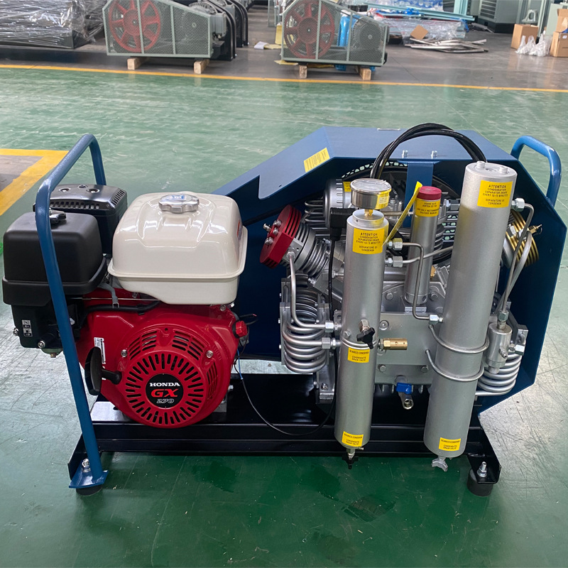 200L-300L空气呼吸器压缩机 20Mpa/30Mpa正压空气呼吸器充气泵