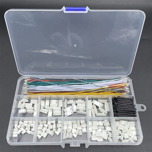 Gh1.25Mm塑料外壳插头端子座压接簧片锁扣J连接器盒10色28Awg电缆