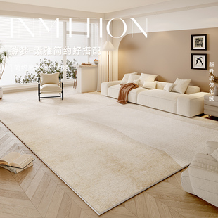 地毯客厅卧室2024新款 床边免洗可擦侘寂风房间免打理防水家用地垫