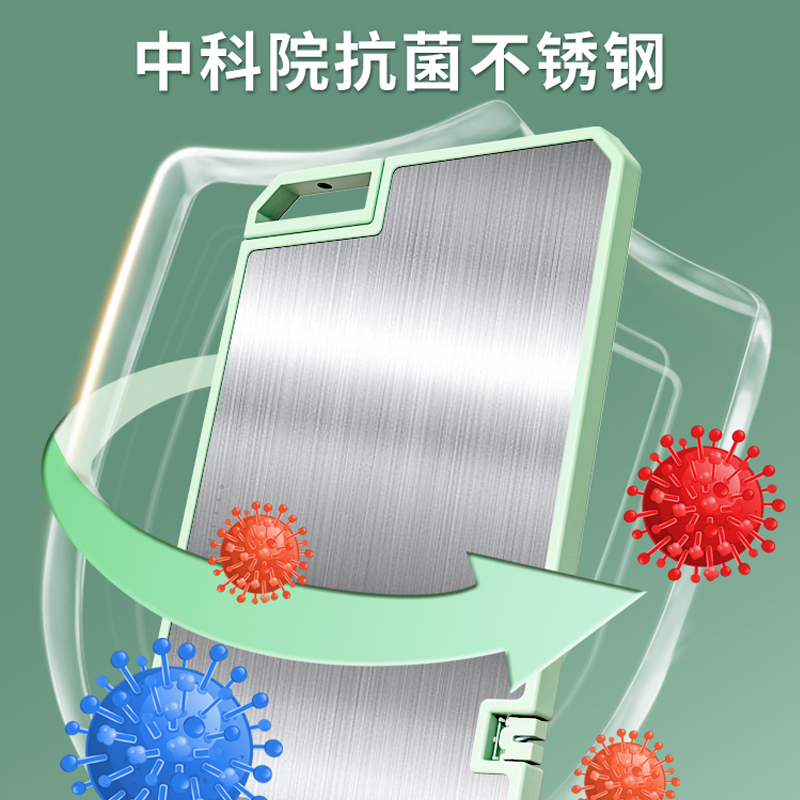 菜板家用砧板防霉不锈钢双面案板厨房粘板水果占板刀板切菜板