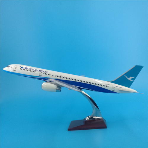 47cm厦航波音B757飞机模型1:100礼品摆件厦门航V空公司纪念品收藏