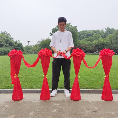 开业庆典立柱套餐公司开业道具剪彩花球套装剪彩仪式开张剪彩用品