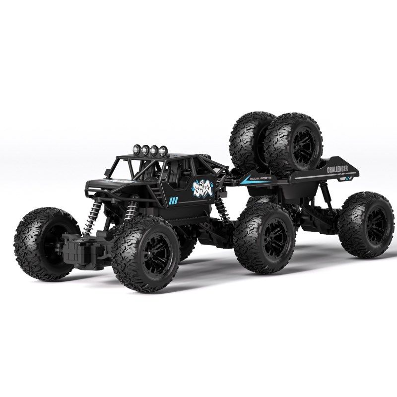 合金高速四驱遥控越野车玩具男孩汽车儿童电动大马力攀爬赛车大号