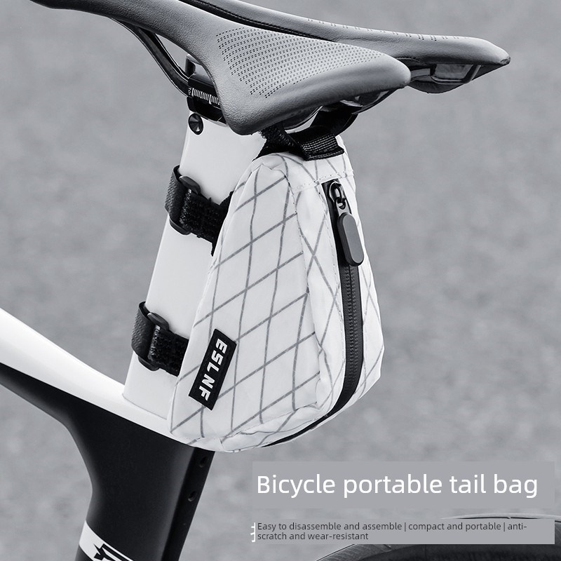 自行车尾袋迷你三角鞍袋山地公路自行车上管袋大U容量自行车装备