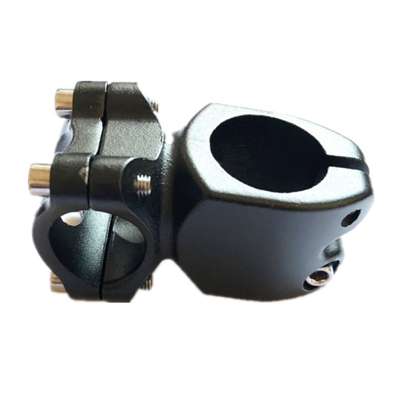 山地滑步车短把立25.4/28.6*32mm铝合金把立死V飞短把立把立管