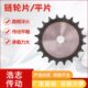 45钢2寸32A链轮平片 30齿 齿数10 节距50.8 平片