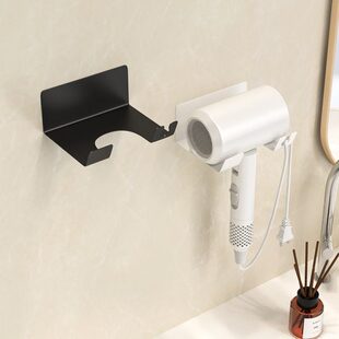 吹风机支架发廊专用吹风机挂架免打孔浴室卫生间吹风筒懒人放置架